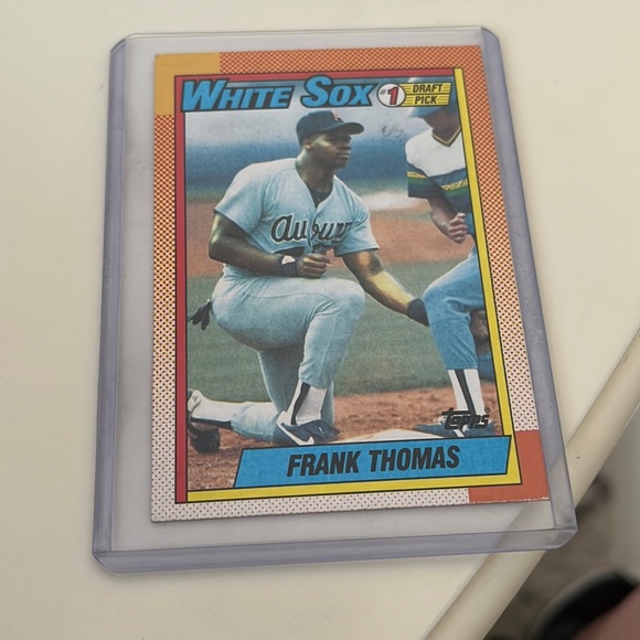 Frank Thomas rookie card topps